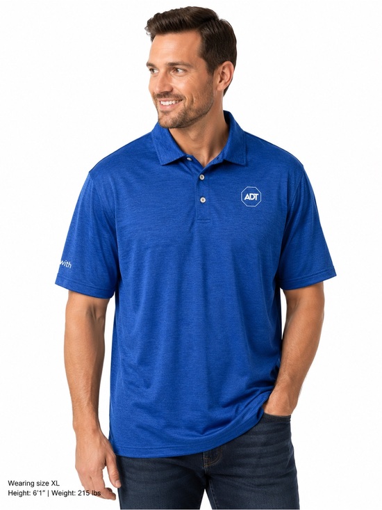 ADT Other - ADT Royal Blue Men's Short-Sleeve Polo